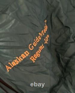 CABELAS ALASKAN GUIDE PREMIUM -20 SLEEPING BAG With Waterproof Case Rectangular