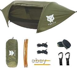 Camping Hammock With Mosquito Net Under Quilt Blanket Rainfly Sleeping Bag 2022
