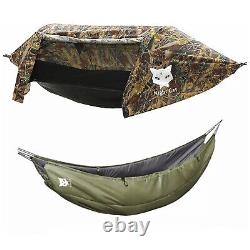 Camping Hammock With Mosquito Net Under Quilt Blanket Rainfly Sleeping Bag 2023
