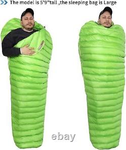 Camping Sleeping Bag Portable Url. Warm Weather 52? - Goose Down Sleeping Bag