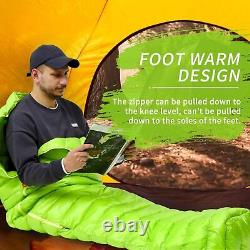 Camping Sleeping Bag Portable Url. Warm Weather 52? - Goose Down Sleeping Bag