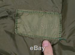 Canadian Army Arctic Rated Sleeping Bag Set Exc / New Goose Down 62kp54