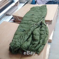Canadian military 6 piece Cold weather arctic sleeping bag system goose down