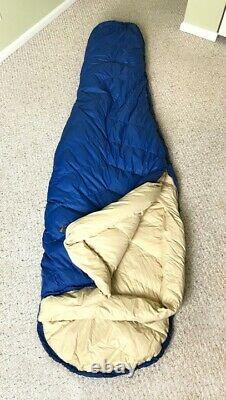 Class-5 down sleeping bag, fall/winter, used, excellent condition, super clean