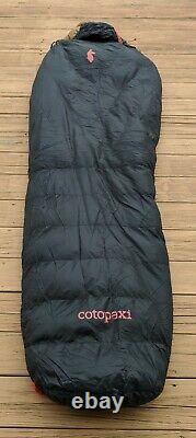 Cotopaxi Sueno 15 Degree 800F Duck Down Sleeping Bag Black