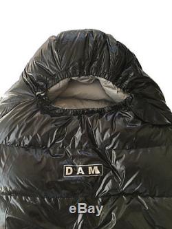 DAM Good Equipment 0° Degree 800 Duck Down Sleeping Bag Ultra Compact Ships Free
