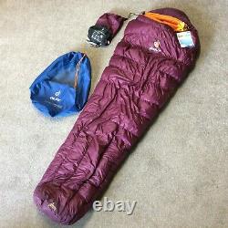 Deuter Astro Pro 600sl 175 CM Purple Sleeping Bag Rrp £300