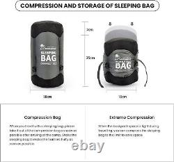 Down Fill Sleeping Bag for Adults Ultralight Backpacking Sleeping Bag Comfo