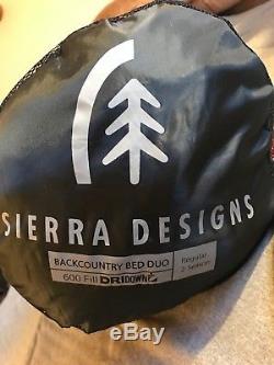 Down Sleeping Bag (Double) Sierra Designs Backcountry Bed Duo