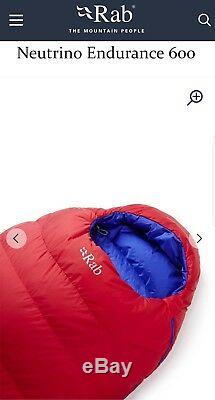 Down Sleeping bag ENDURANCE 600 original price £430