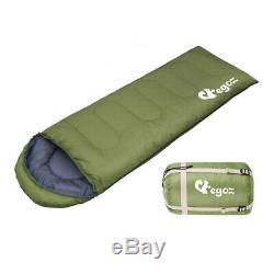 Egoz Peanut Sleeping Bag Easy To Carry 3 Seasons Adult Outdoors Camping Warm