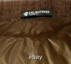 Enlightened Equipment Conundrum Down Hybrid Sleeping Bag, -10 degrees F, Coyote