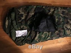 Extreme Cold Weather Military Army SUBZERO Sleeping Bag + Bivy Cover Waterproof