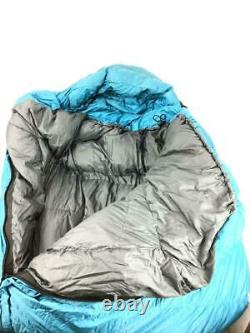 Feathered Friends Snow Goose EX -40 Blue Size Regular Down Mummy Sleeping Bag