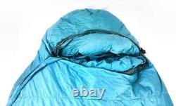 Feathered Friends Snow Goose EX -40 Blue Size Regular Down Mummy Sleeping Bag