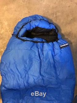 Feathered Friends Snowbunting EX 0 Degree Down Sleeping Bag Regular NEVER USED