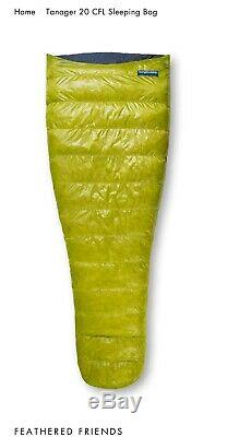 Feathered Friends Tanager 20 Degree 950 Fill Down Sleeping Bag