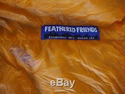 Feathered Friends Vireo UL ultralight down sleeping bag 62
