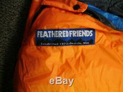 Feathered Friends Women's Down Tangerine Sleeping Bag Regular