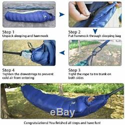 GEERTOP Ultralight Down Hammock Underquilt Mummy Sleeping Bag 23 to 50