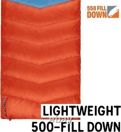 Galactic Down 30 Degree Sleeping Bag 550 Fill Power RDS Trackable Down