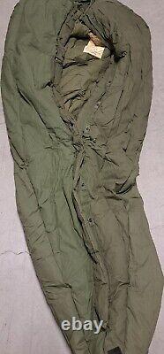 Gillette Army Intermediate Cold Down Feather Insulated Mummy Style Sleeping Bag