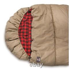 Guide Gear Canvas Hunter Extreme Sleeping Bag -30°F Rectangular-Shaped