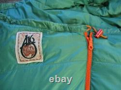 H. G. A. White Goose Down A16 Sleeping Bag 84 With Hood Zero Degrees 2 Zippers