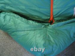 H. G. A. White Goose Down A16 Sleeping Bag 84 With Hood Zero Degrees 2 Zippers