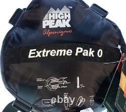 High Peak Alpinizmo Extreme Pak (0°F) & Redwood (-5°F) Sleeping Bag Combo Set