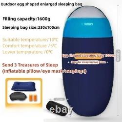 Home Outdoor Sleeping Bag Widened and Lengthened Down Sleeping Bag outdoors