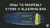 How To Properly Store A Sleeping Bag Nemo