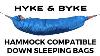 Hyke Byke 2018 Antero 800fp Crestone 550fp Hammock Compatible Down Sleeping Bags Series