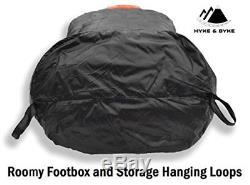 Hyke & Byke Down Sleeping Bag Eolus 800 Fill Power 0 Degree F Bag for