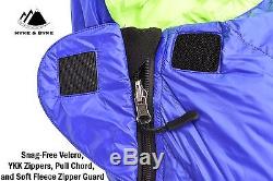 Hyke & Byke Eolus 15°F Sleeping Bag 800 Fill Power Down for Backpacking, NEW