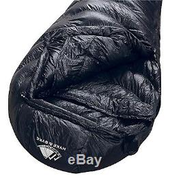 Hyke & Byke Snowmass 0°F Ultralight Down Sleeping Bag for Backpacking, NEW