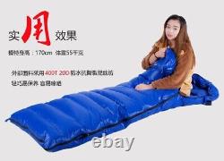 Indoor and Outdoor Camping Light Goose Down Down Sleeping Bag 700g goose down