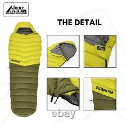 JOINT ADVENTURE SLEEPING BAG CALIDUM PRO GOOSE DOWN 800FP Green like rab alpine