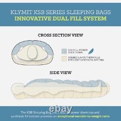 KLYMIT KSB 20 Sleeping Bag Retail $240