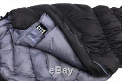 KLYMIT KSB 20 degree DOWN Sleeping Bag BLACK with stretch baffles REFURBISHED