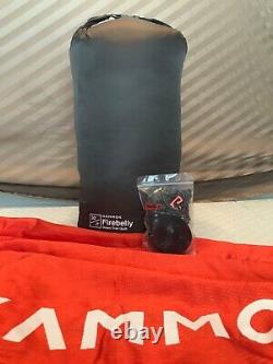 Kammok Firebelly 30 750-Fil Down Sleeping Bag and Top Quilt Used Just Once