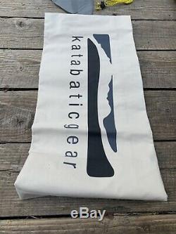 Katabatic Alsek Sleeping Bag Quilt 22 F, Size 6 / Wide, with 2 oz. Overstuff
