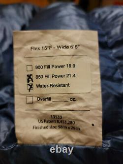 Katabatic Gear Flex 15°F Quilt Ultralight sleeping bag Size Wide 6'6 long