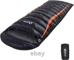 Keep Warm Backpacking sleeping bag Filled with 1.1lbs 600 FP premium duck down