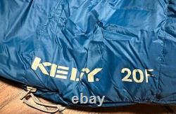 Kelty Cosmic 20 Degree 550 Down Fill Sleeping Bag Blue