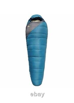 Kelty Cosmic 20 Degree 550 Down Sleeping Bag Compression Stuff Sack Blue Short