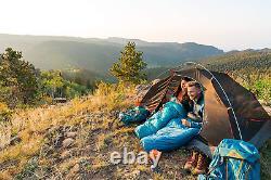 Kelty Cosmic 20 Degree 550 down Fill Sleeping Bag for 3 Season Camping, Premium
