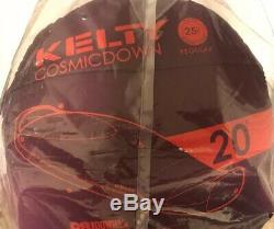 Kelty Cosmic 20 Degree 600 Dridown Sleeping Bag Dahlia/Grape Right Hand Zipper