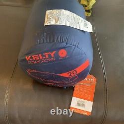 Kelty Cosmic 20 Degree Down Sleeping Bag Ultralight Backpacking Camping Quilt