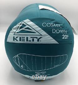 Kelty Cosmic 20 Sleeping Bag 20F Down Women's Deep Lake/Trellis, Reg/Right